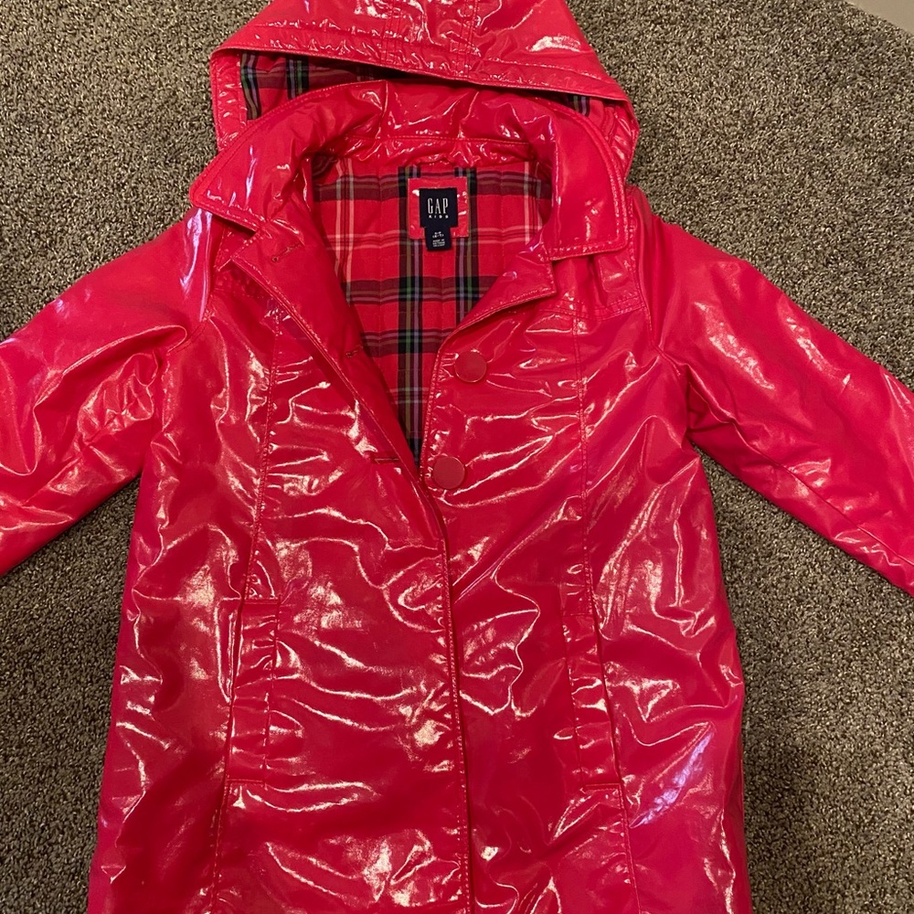 GAP girls rain coat